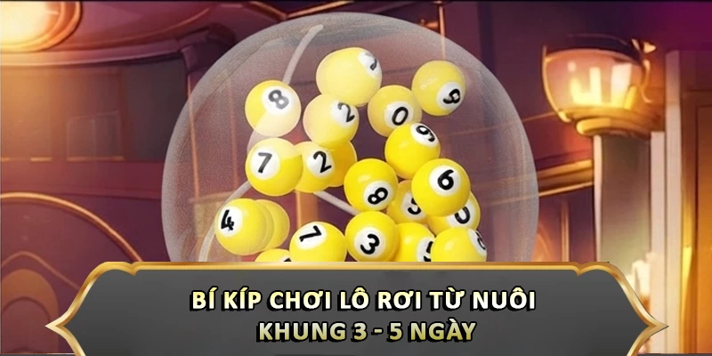 Bí kíp chơi lô rơi từ nuôi khung 3 - 5 ngày